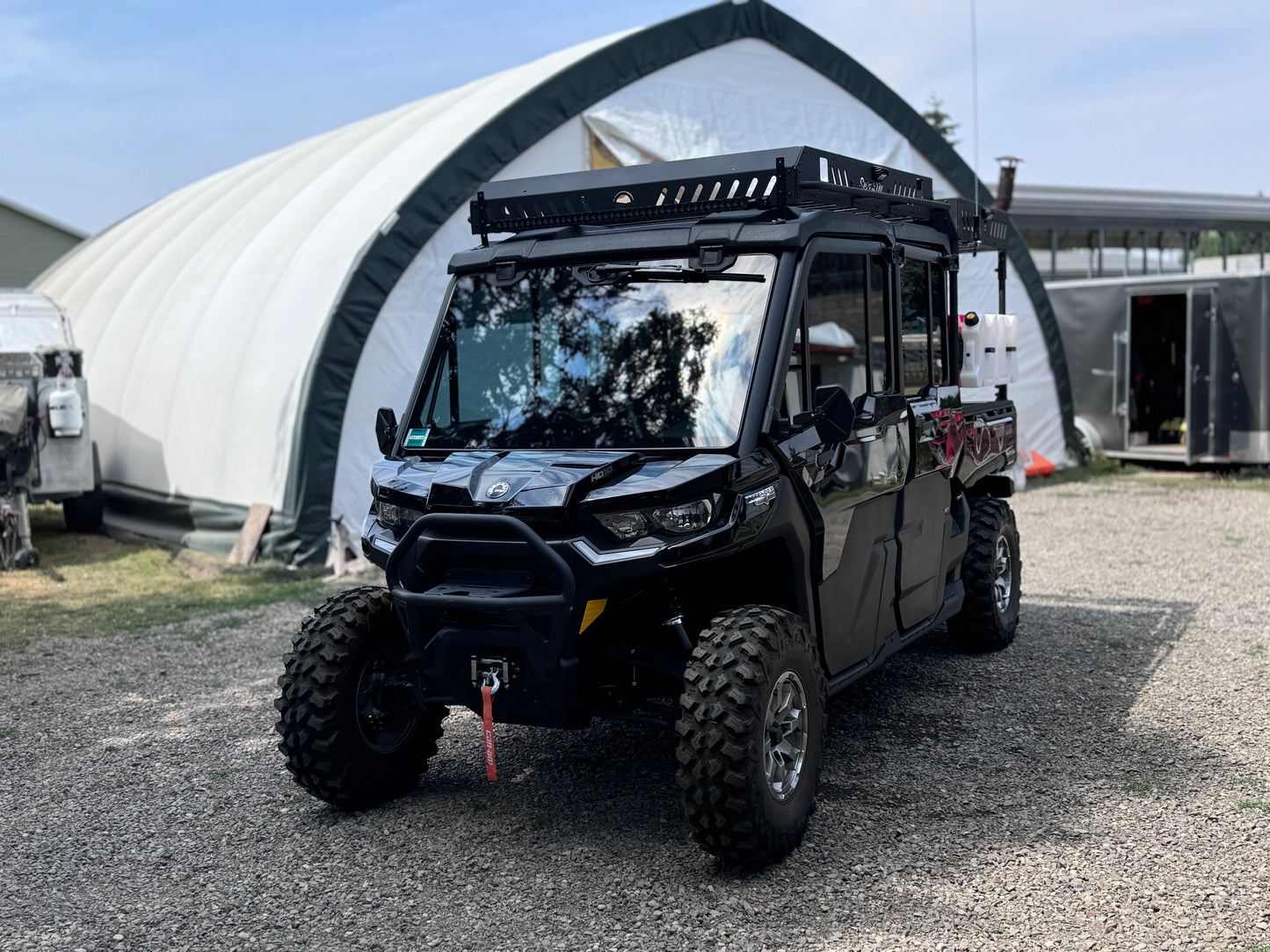 CamAm Defender SuperATV Headache Rack Molle Panel