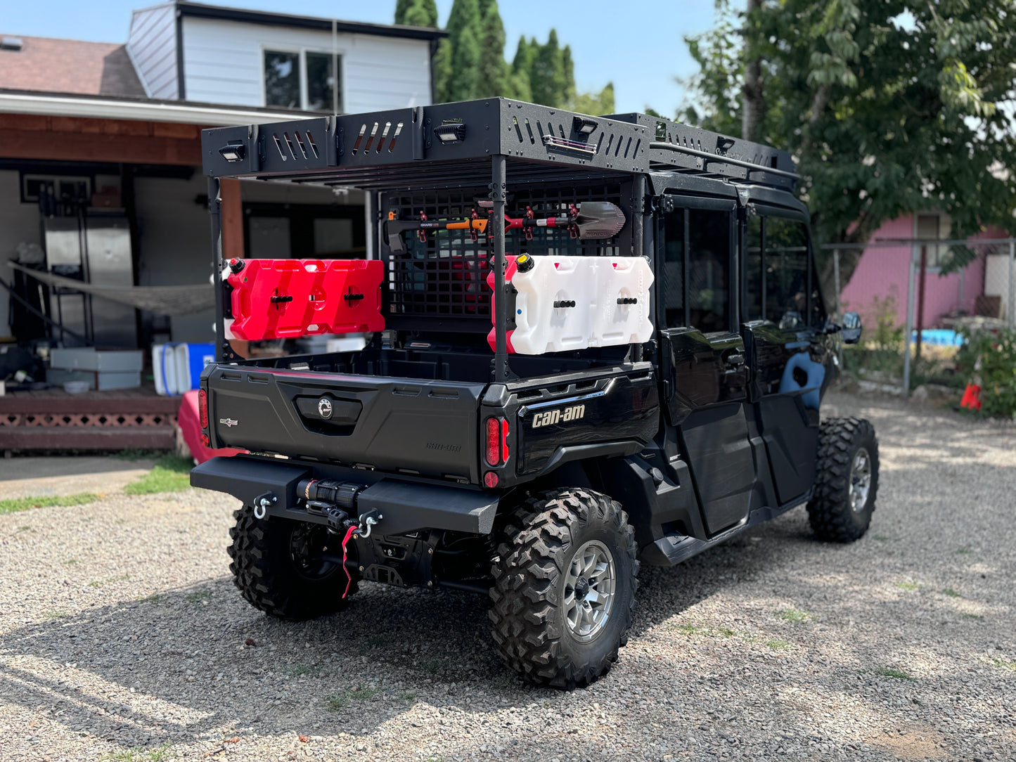 CamAm Defender SuperATV Headache Rack Molle Panel