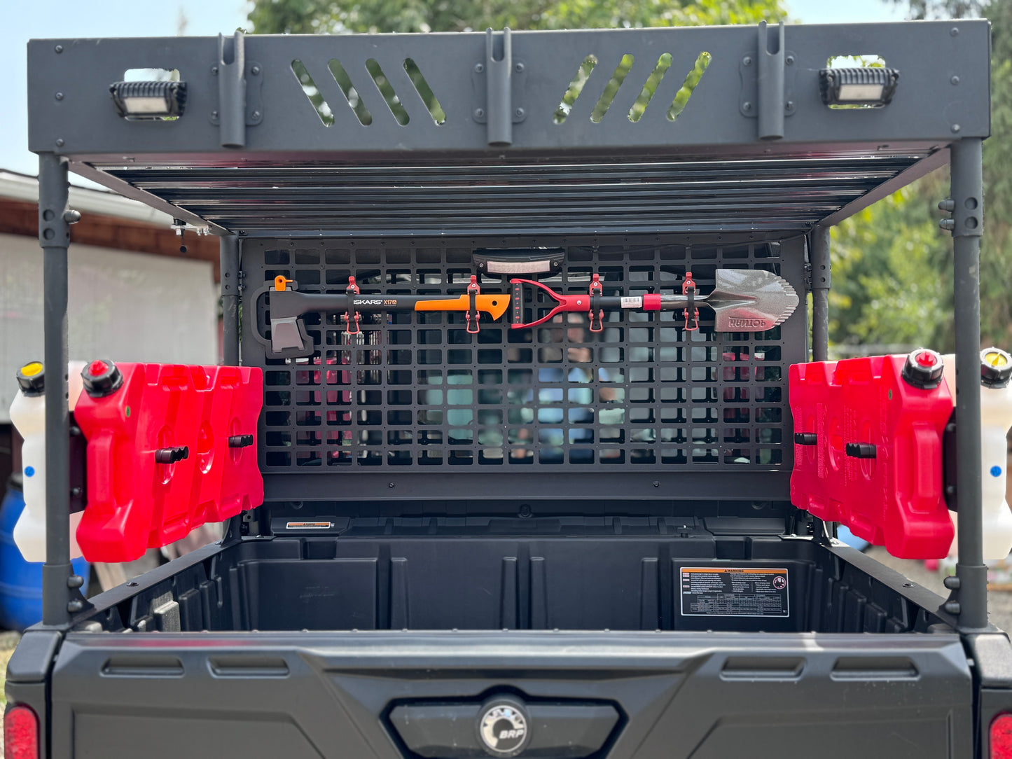 CamAm Defender SuperATV Headache Rack Molle Panel
