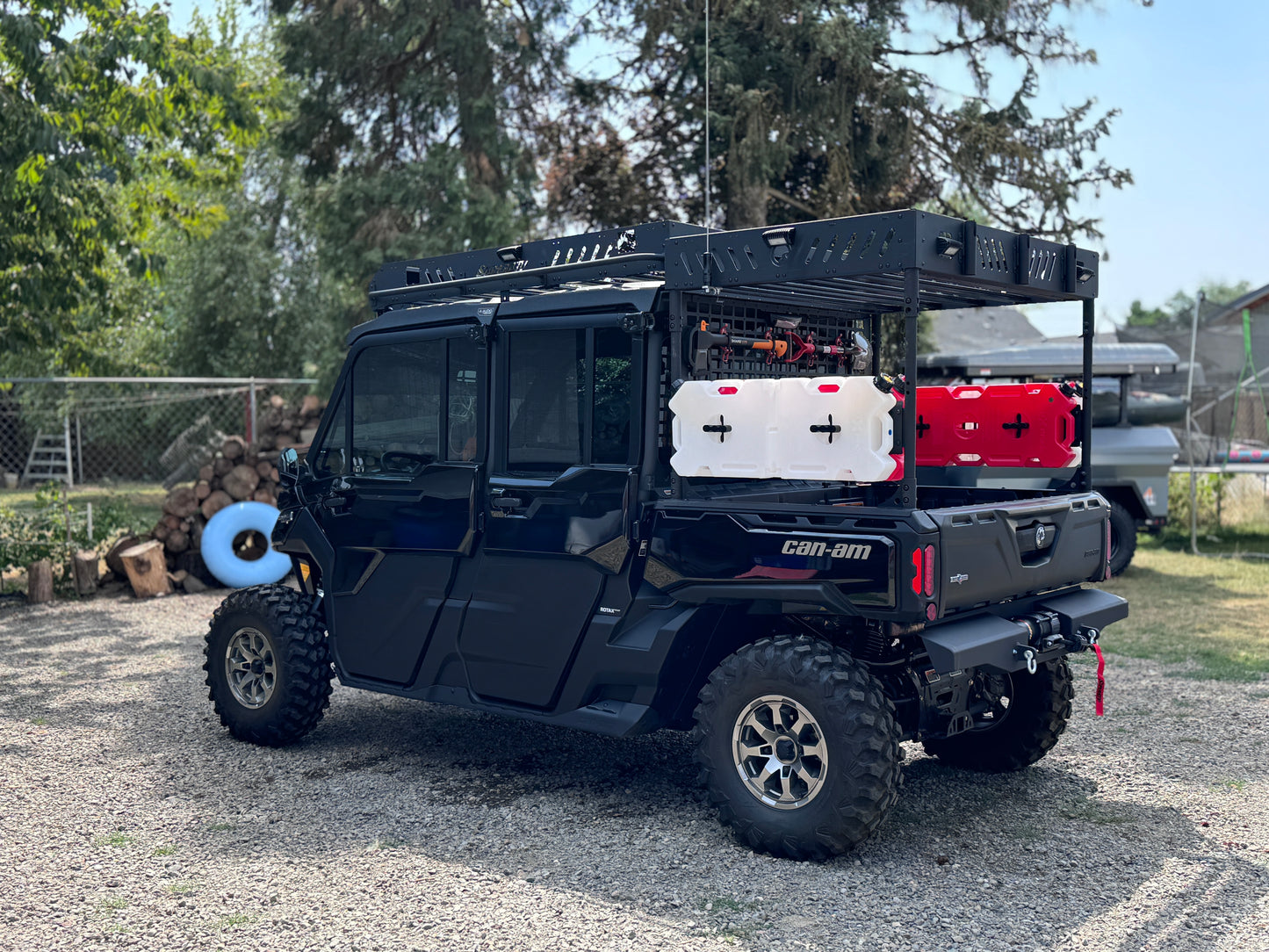 CamAm Defender SuperATV Headache Rack Molle Panel