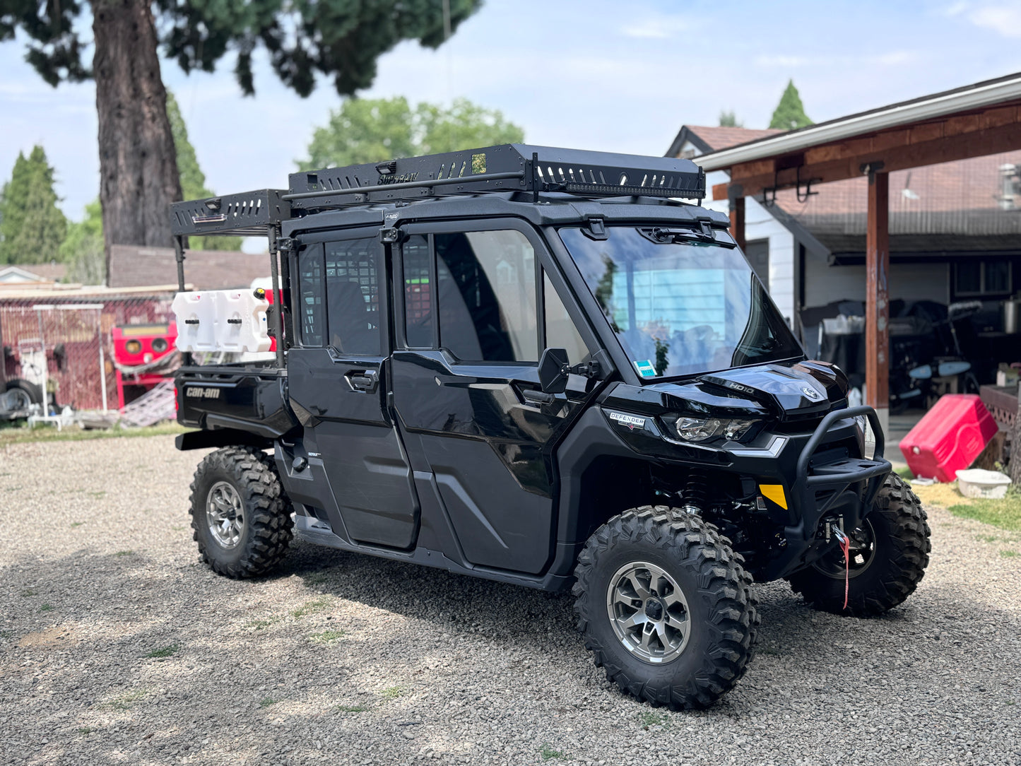 CamAm Defender SuperATV Headache Rack Molle Panel