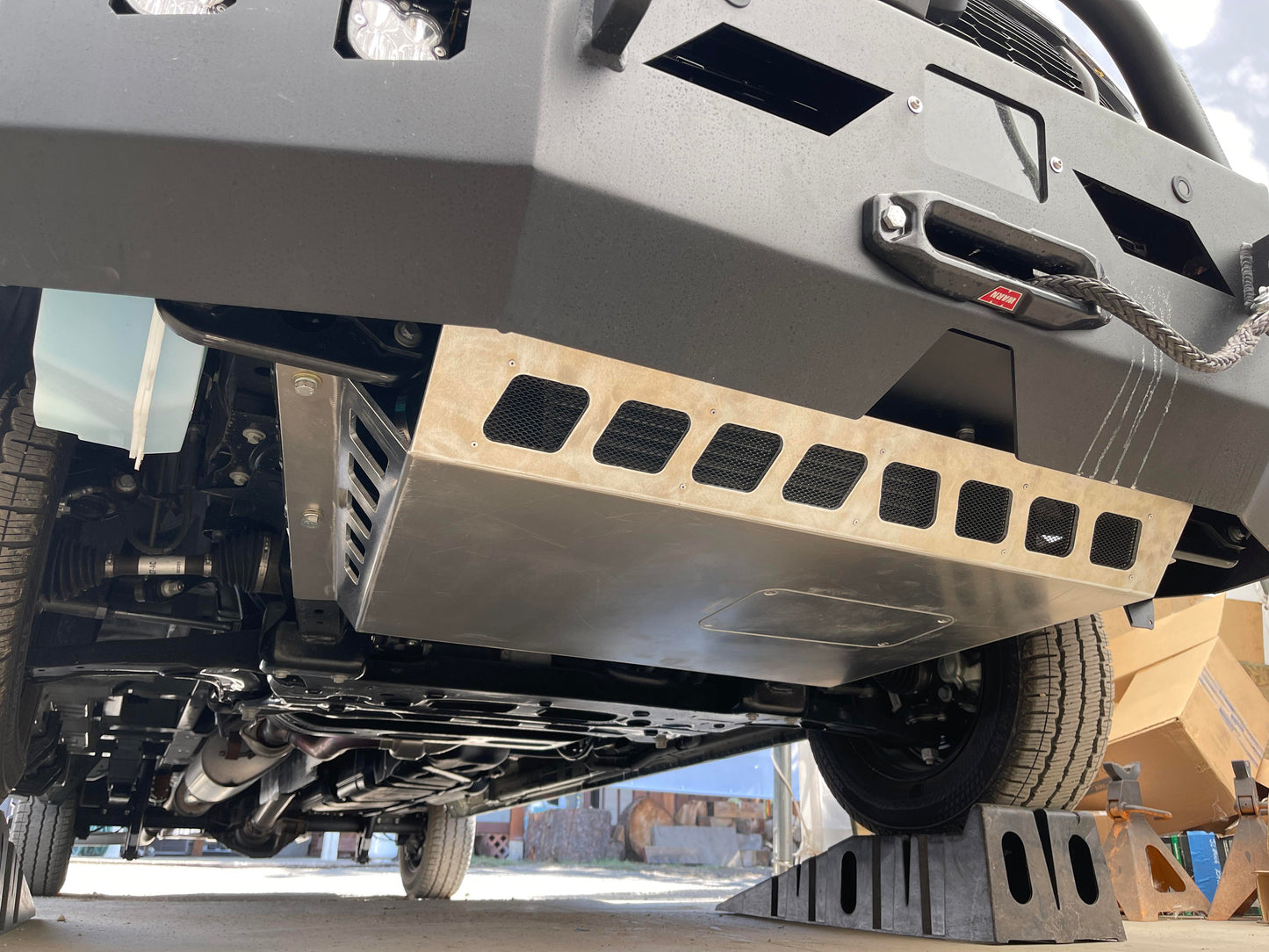 2015+ Ford Transit Intercooler Skid Plate