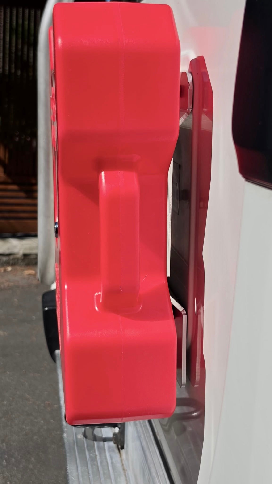 Nissan Patrol Y61 Rotopax Mount - Spare Tire location