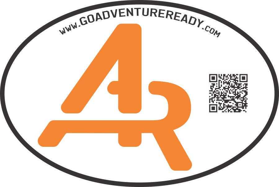 Adventure Ready Sticker