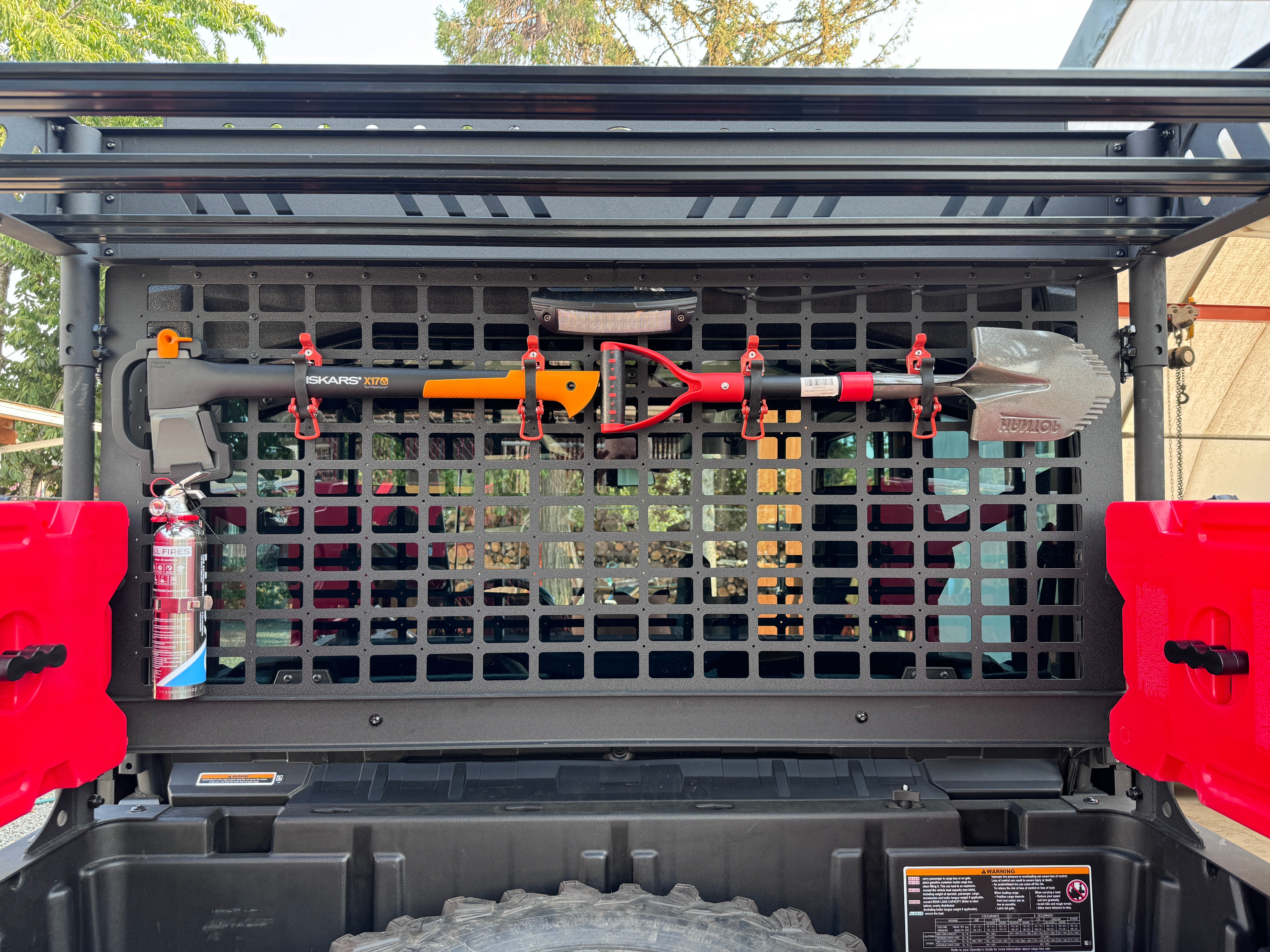 CamAm Defender SuperATV Headache Rack Molle Panel