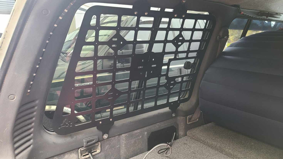 Montero Rear Panel Mitsubishi Montero 2nd Gen Interior Molle Panel (pair) – Adventure Ready