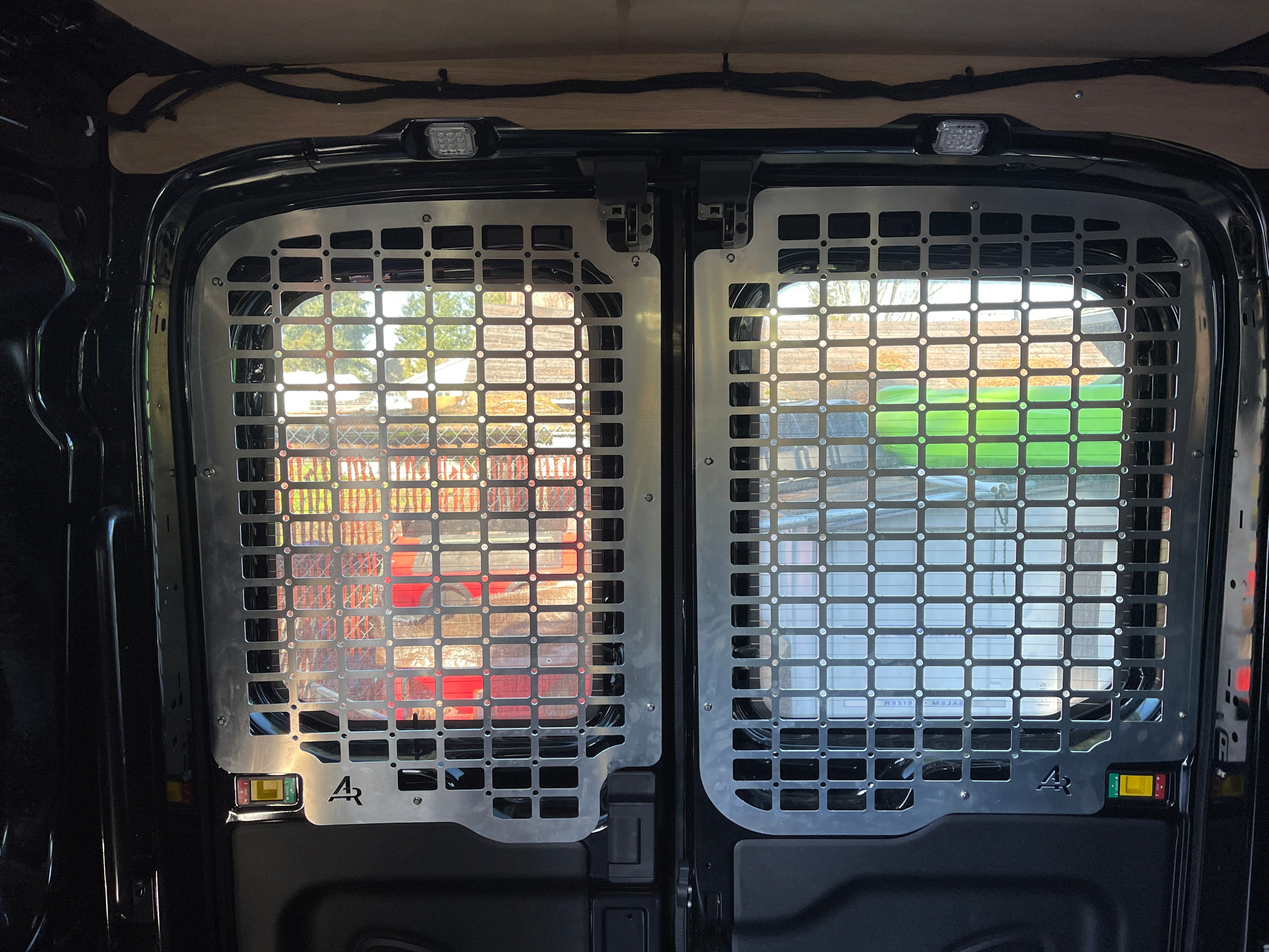 Ford Transit Rear Door Molle Panel - Medium Roof