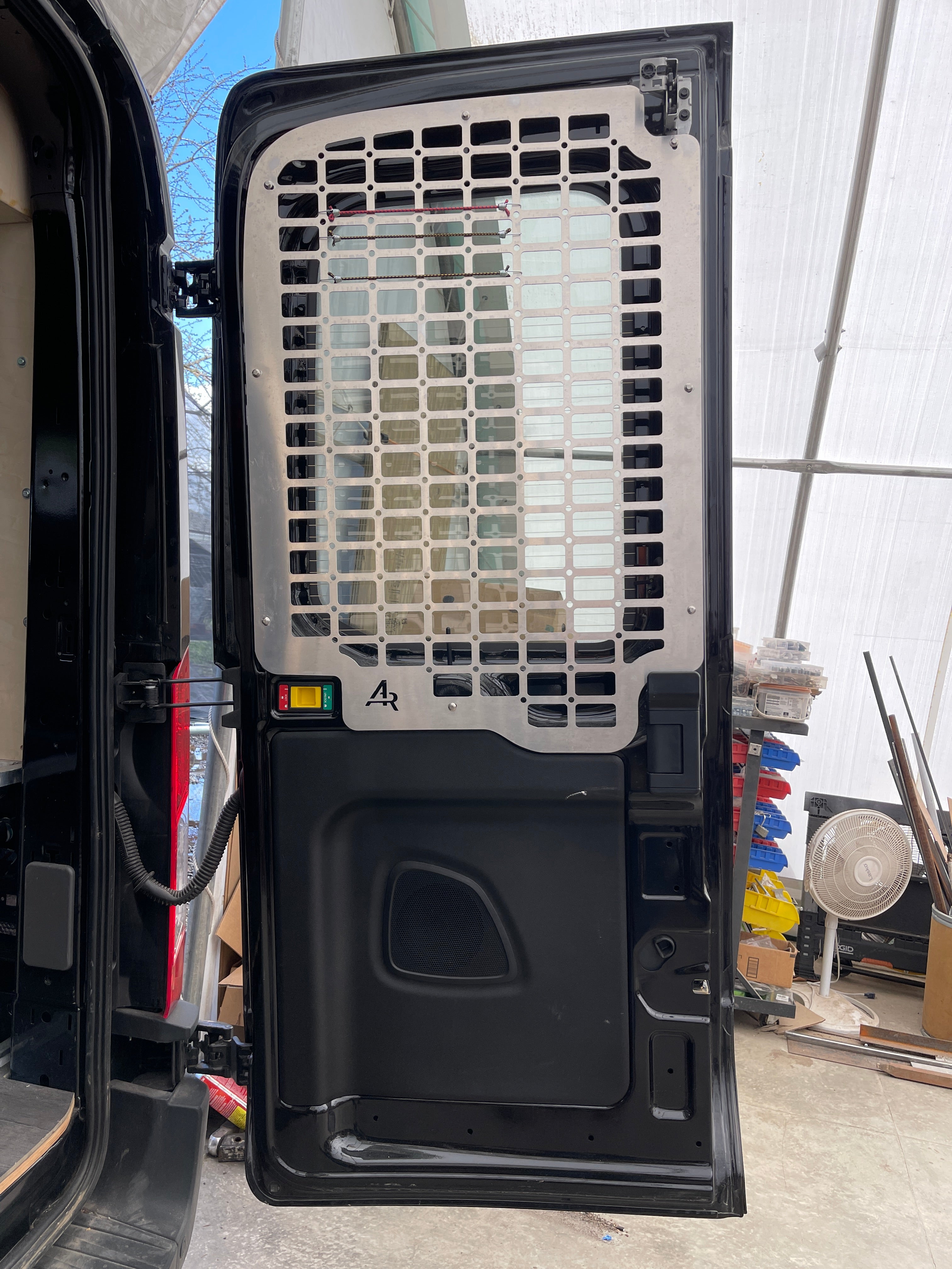 Ford Transit Rear Door Molle Panel - Medium Roof